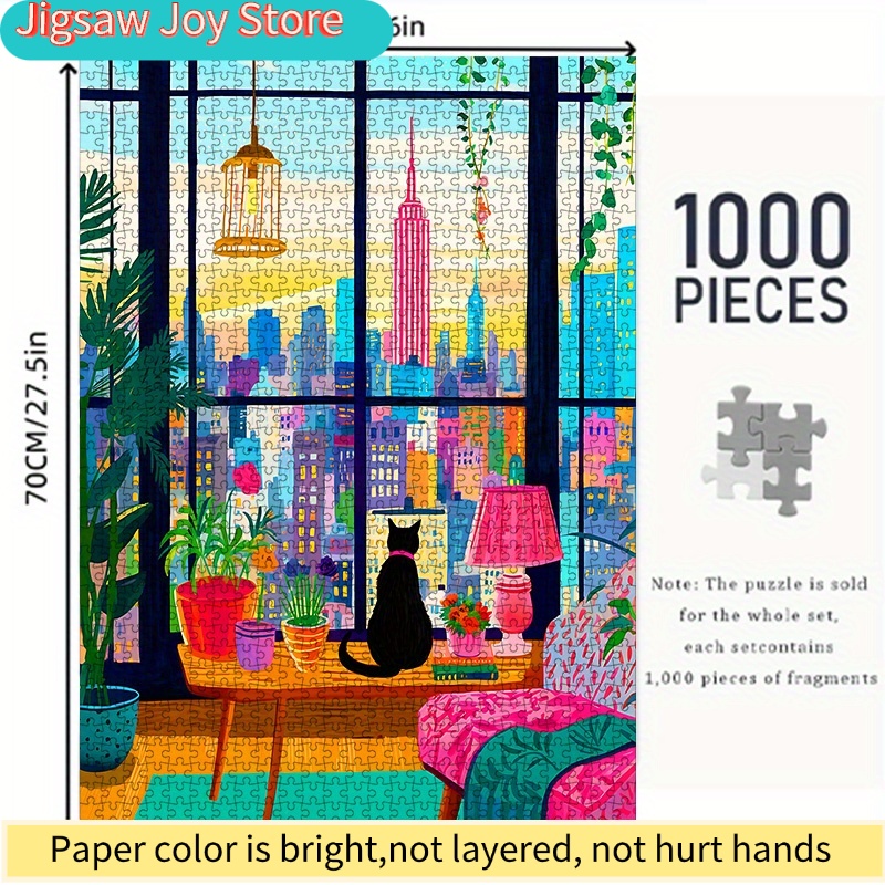 DIY Paper Puzzle, New York Cit - đánh giá và giá Plant Parent Pot