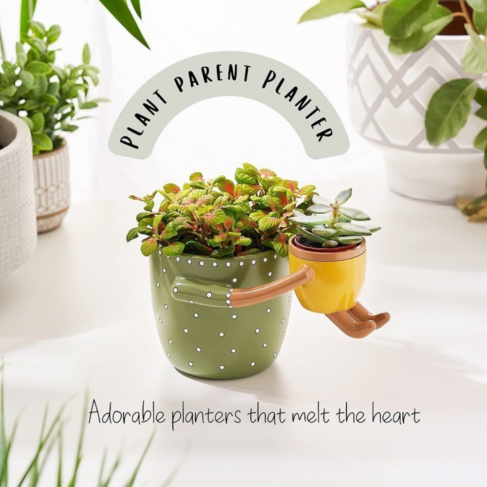 Resin Parent-child Flowerpot w - đánh giá và giá Plant Parent Pot