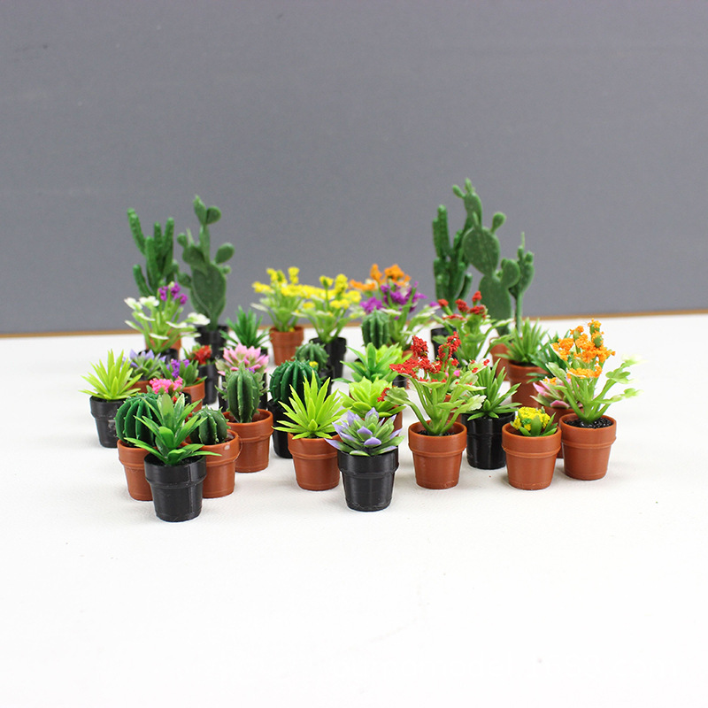 Mini Simulated Plants Cactus S - đánh giá và giá Cactus Mix Pot