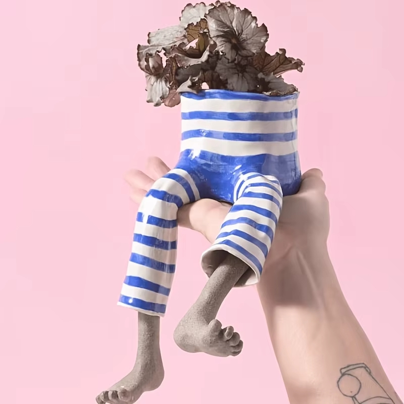 Whimsical Resin Leggy Planter  - đánh giá và giá Plant Parent Pot