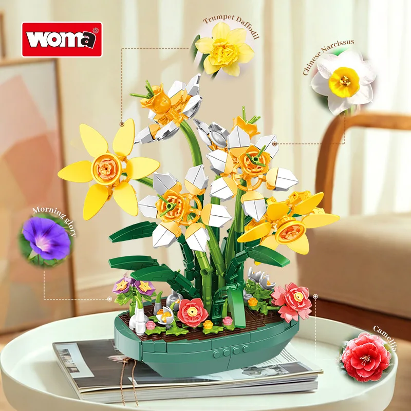 Preserved Daffodil Flower Pott - đánh giá và giá Plant Parent Pot